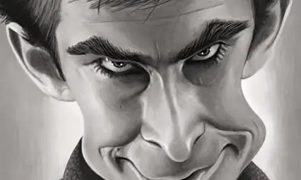 Norman Bates, personaje interpretado por Anthony Perkins para Psicosis.