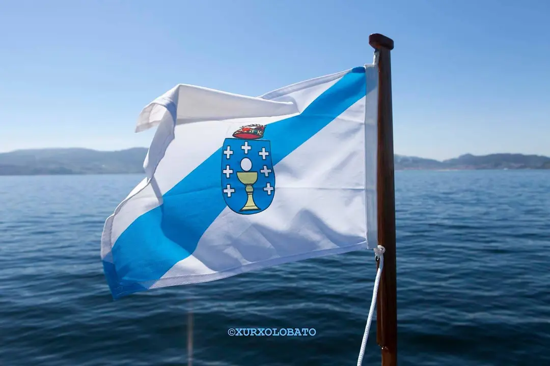 Bandera de Galicia. / Xurxo Lobato