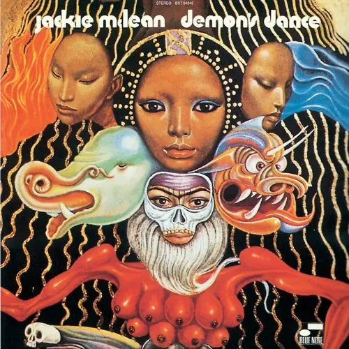 Pintura de Bob Vanosa que sirvi&oacute; para la  portada de Demon&acute;s dance, grabado en 1967.