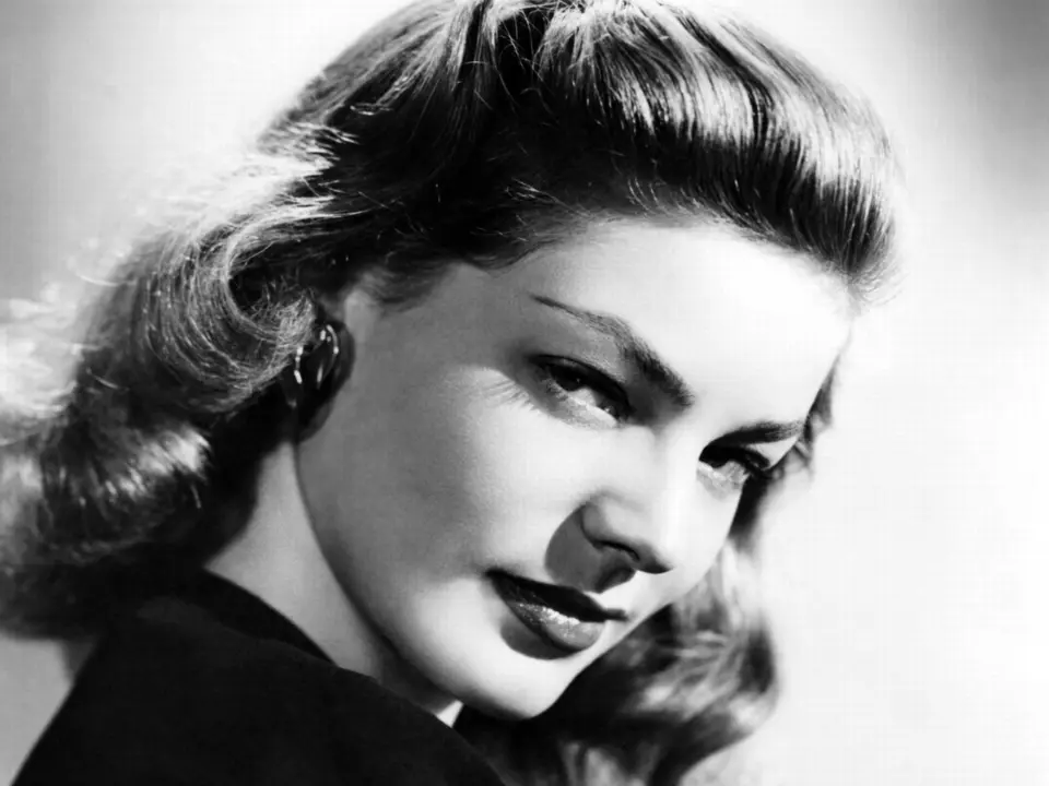Lauren Bacall.