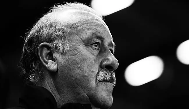 Vicente del Bosque, seleccionador de Espa&ntilde;a.