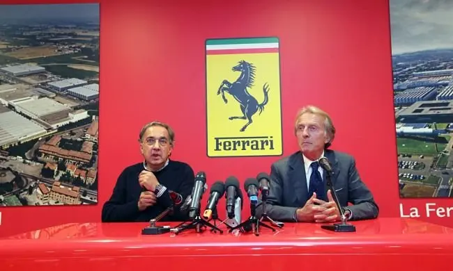 Conferencia de prensa conjunta de Sergio Marchionne y Luca Cordero di Montezemolo/corrieredellosport.it