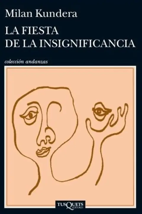 Portada de La fiesta de la insignificancia.