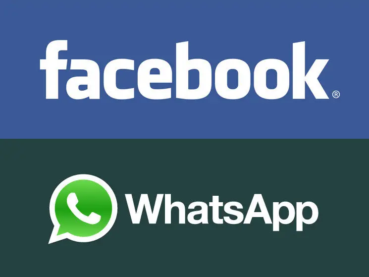 Logos de Facebook y Whatsapp.