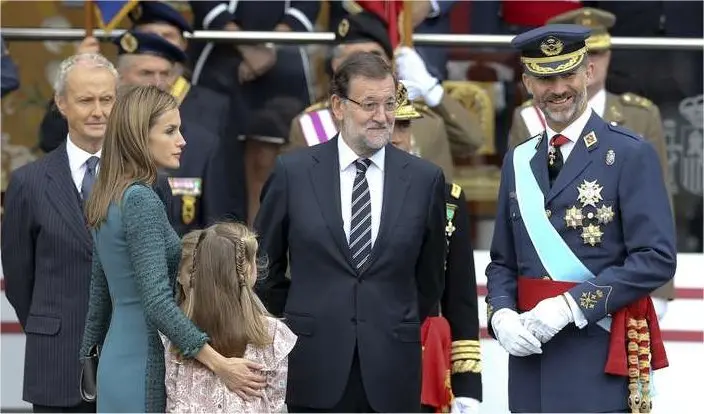 trasera del vestido de Letizia