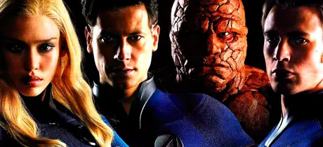 Los cuatro fant&aacute;sticos de Marvel.