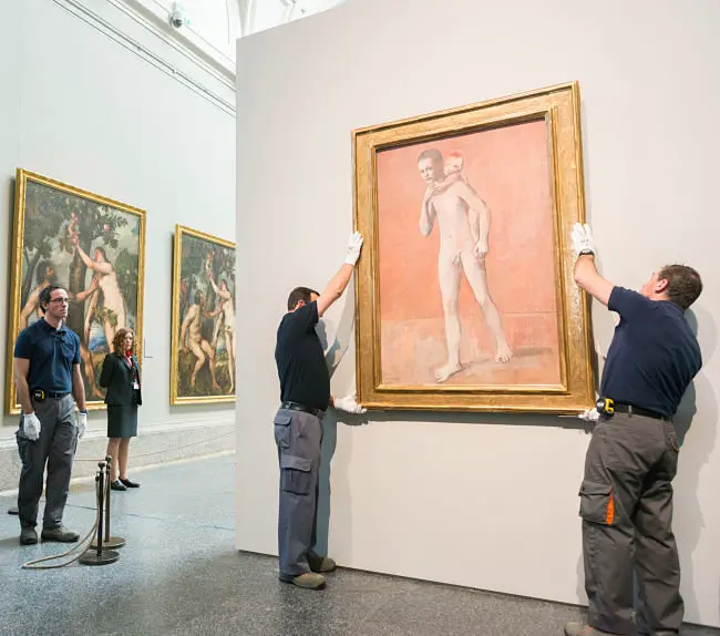Picasso en El Prado. / Mundiario