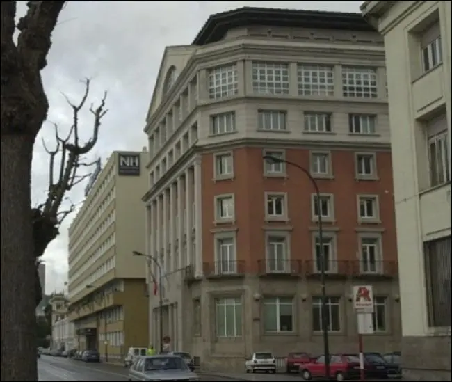 Sede de la Diputaci&oacute;n de A Coru&ntilde;a.