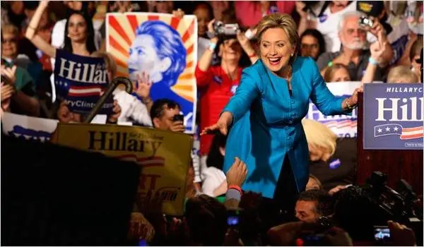 Hillary Clinton.