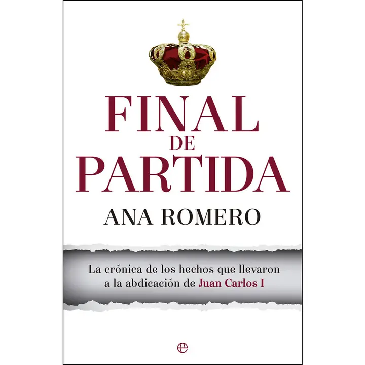 Portada del libro Final de partida, de Ana Romero.