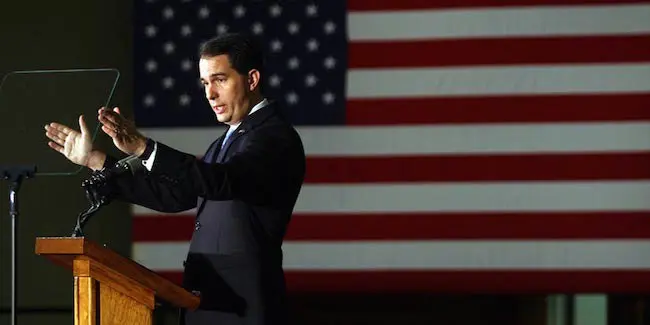 Scott Walker, citadel speech. / scottwalker.com