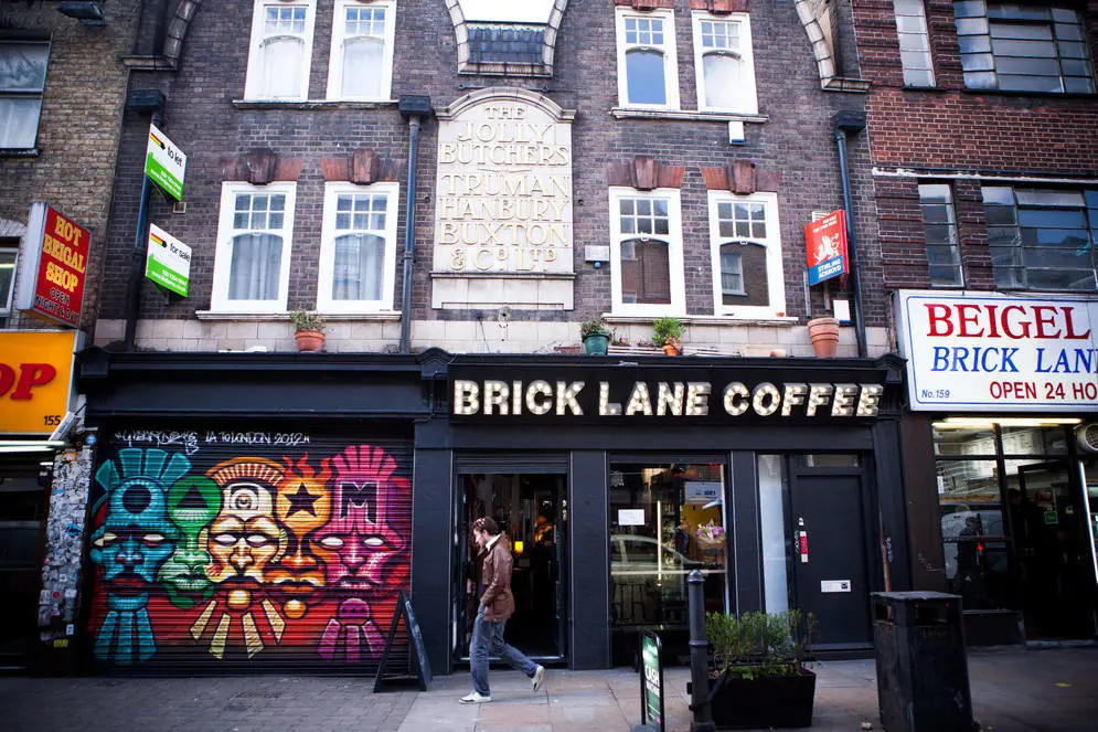 Brick Lane, en Londres. / airbnb.com