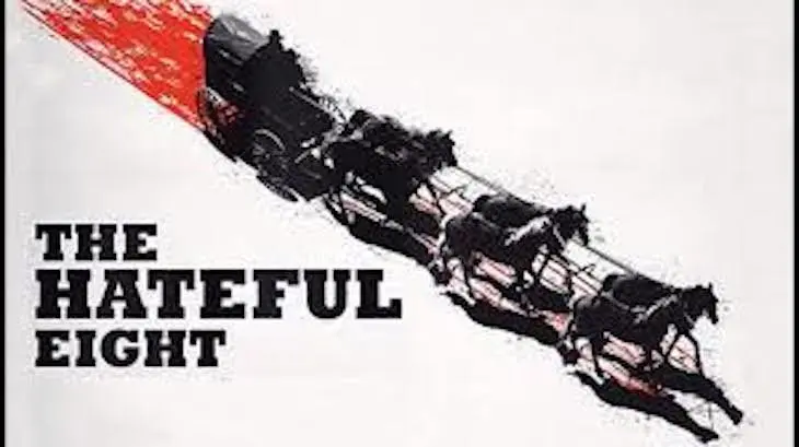 P&oacute;ster oficial de The hateful eight. / lascosasquenoshacenfelices.com