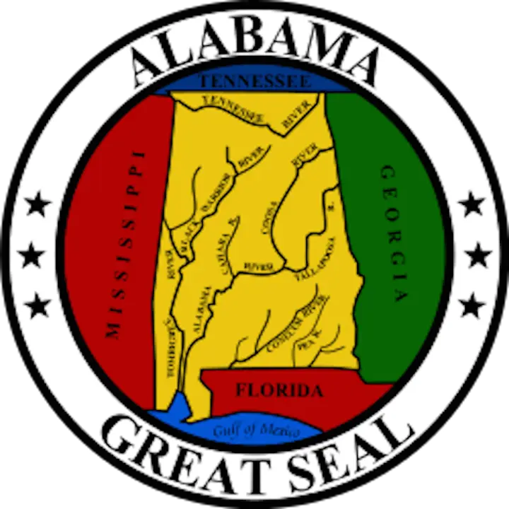 Escudo de Alabama. / es.wikipedia.org