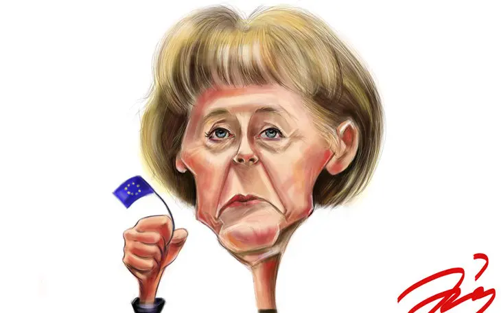 Angela Merkel. / Anamar&iacute;a Tudorica