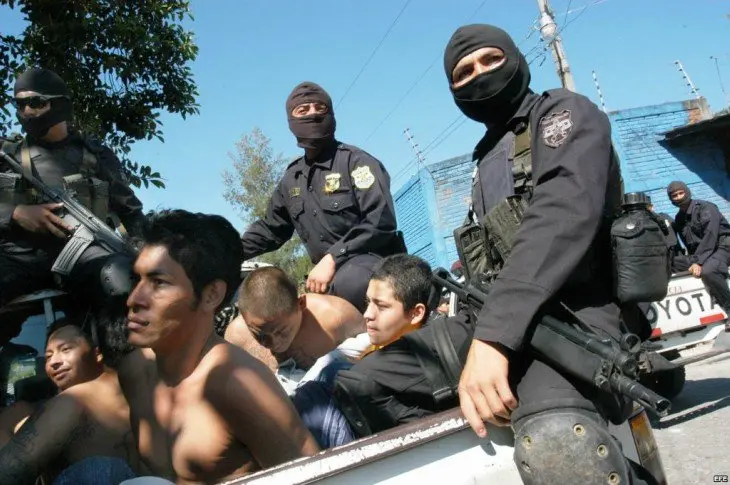 Pandilleros El Salvador. / El Tiempo