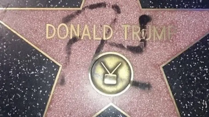 Estrella de Donald Trump. www.t13.cl