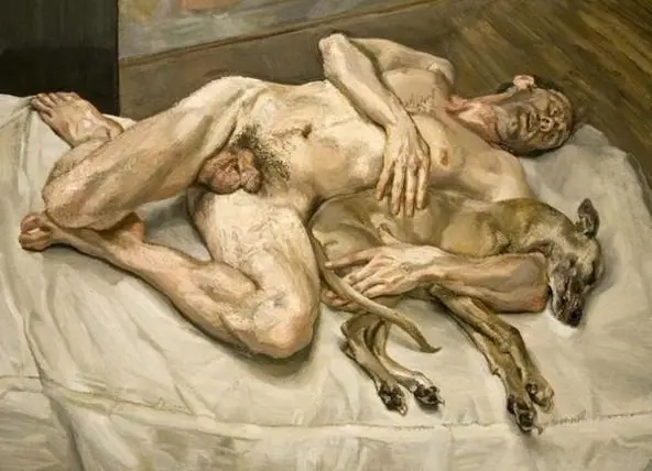 Cuadro de Lucien Freud/www.apapachogallery.com