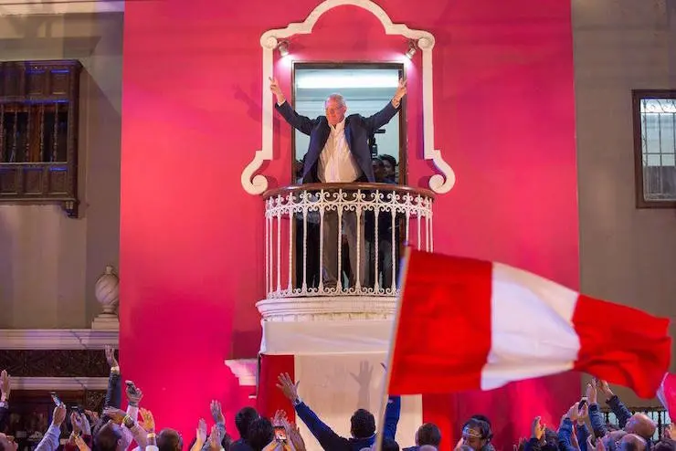 Pedro Pablo Kuczynski dando las gracias a sus votantes. / FB PPK