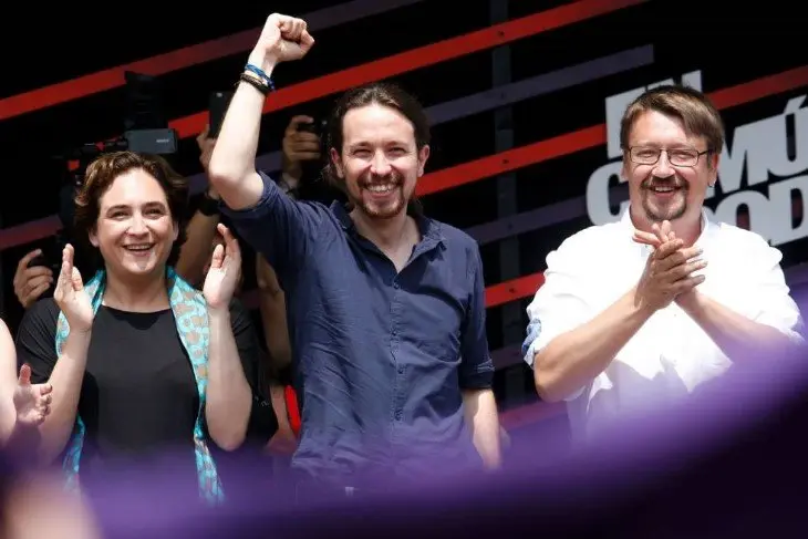Pablo Iglesias en un acto de campa&ntilde;a. / noticiasespanolas.es