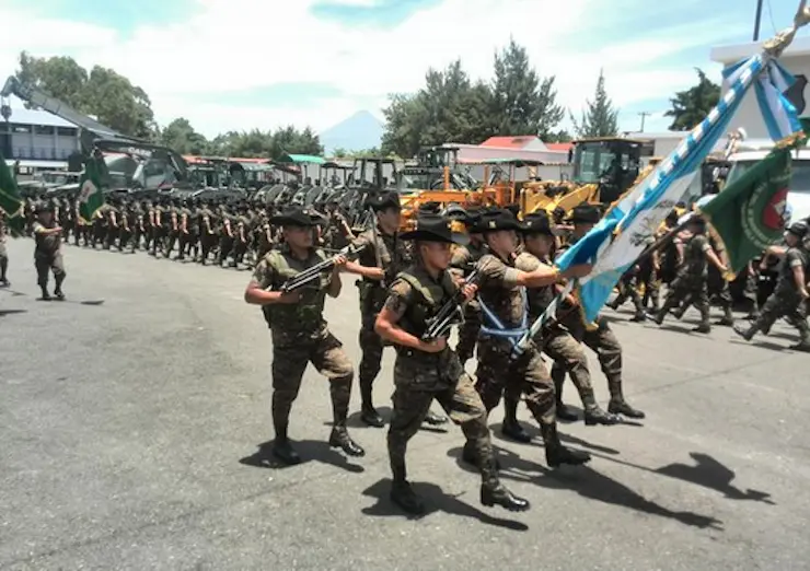 Militares de Guatemala. / RRSS