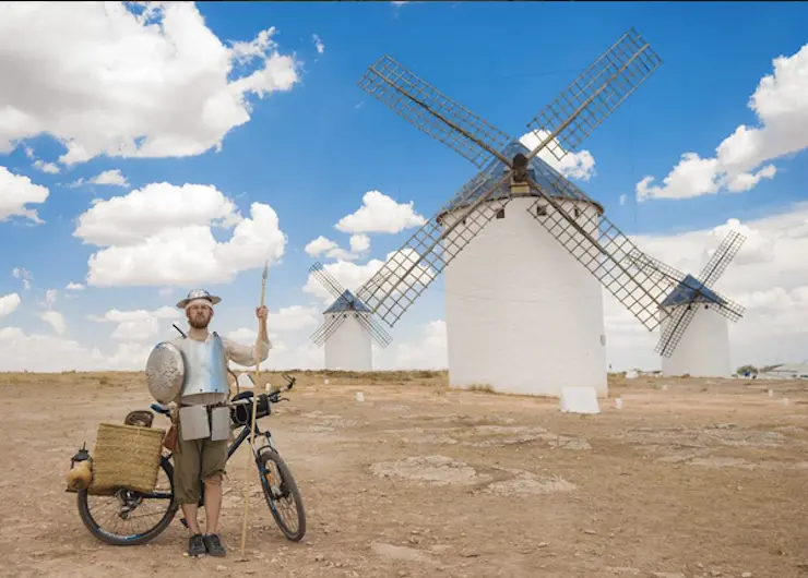 Tras los pasos del Quijote. / Jose