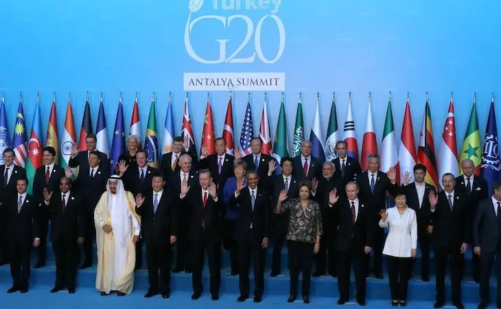 L&iacute;deres del G-20. / Mundiario
