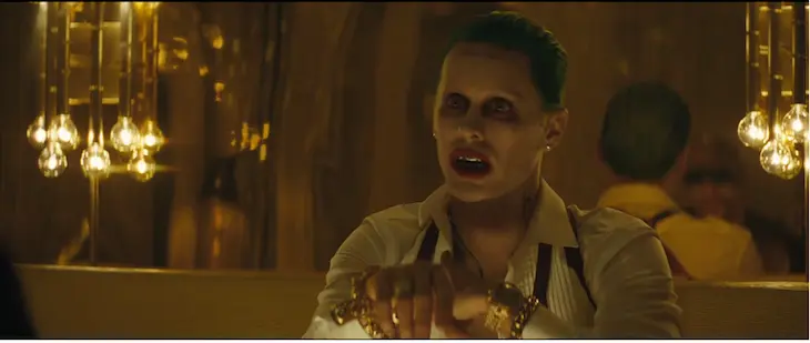 Jared Leto en una imagen de "El Escuadrón Suicida".