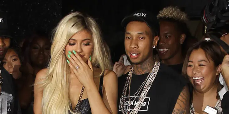 Kylie Jenner y Tyga. / kapanlagi.com