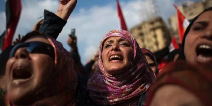 Protestas por el abuso a la mujer en Marruecos. / teleargua.com