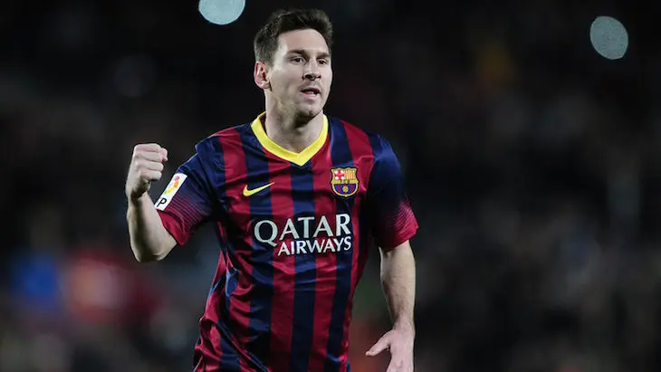 Messi, el capit&aacute;n del Barcelona / Fichajes.net