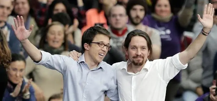 Errejón e Iglesias. / levante-emv.com