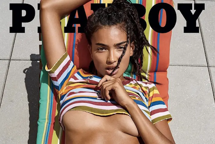 Portada de septiembre 2016 de Playboy. / Instagram