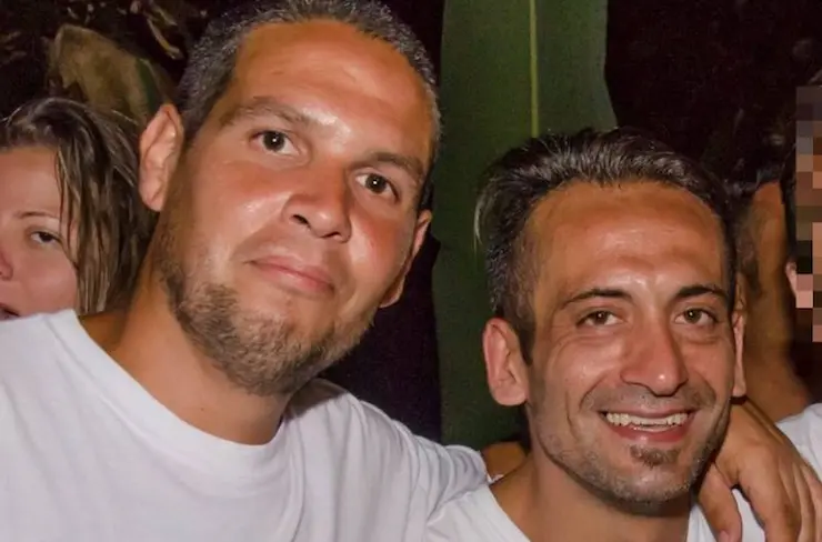 Marcelo Gabriel Rey y Gaston Carniel, propietario del Bar do Peter II. / Facebook Gaston Carniel