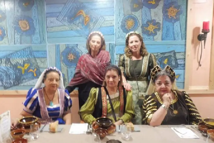 Chus,Mary,M.C.Calvi&ntilde;o,Teresa y Mary Carmen,
