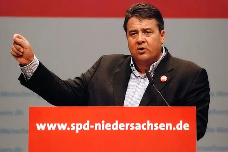 Sigmar Gabriel, ministro de Economía de Alemania.
