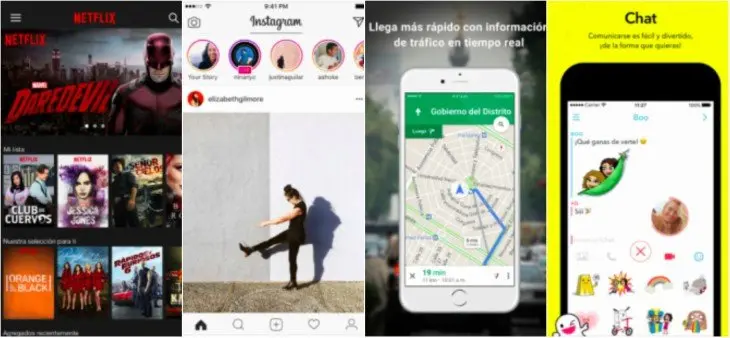 Aplicaciones m&aacute;s populares en iOS. / iTunes