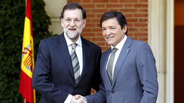Mariano Rajoy y Javier Fernández.