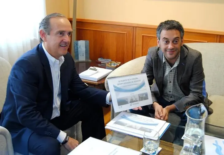 Enrique Losada y Xulio Ferreiro. / Mundiario