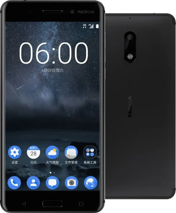 Imágenes del nuevo Nokia 6. / Twitter.