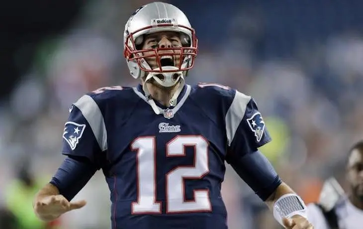 Tom Brady, mariscal de campo de los New England Patriots. / Facebook.