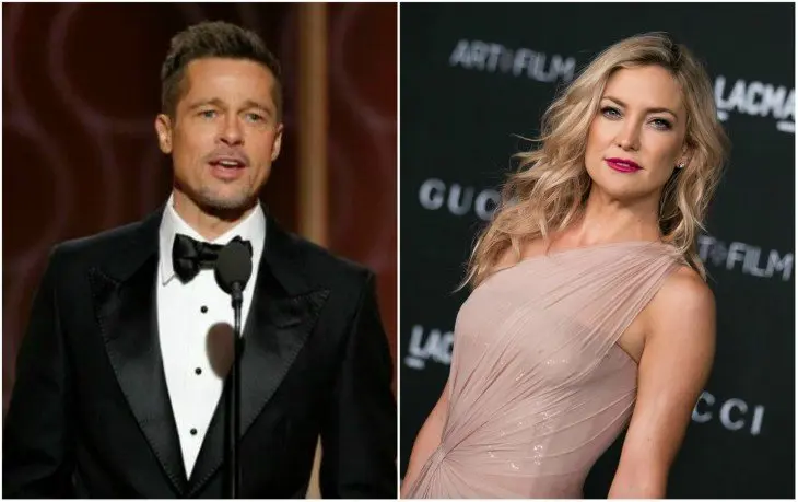 Kate Hudson y Brad Pitt./ Moviehole