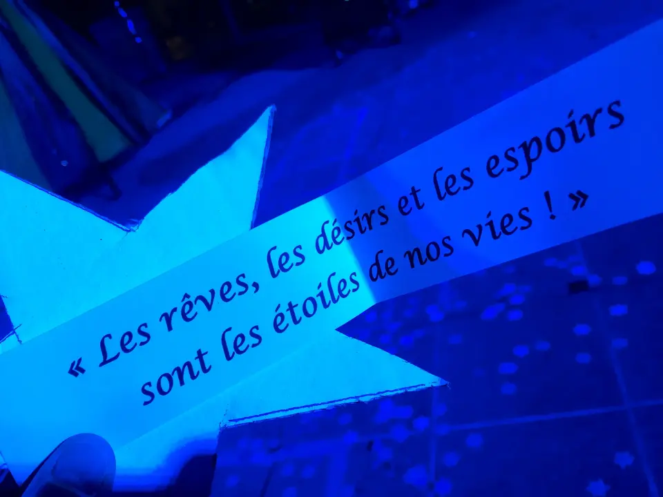 Nos r&ecirc;ves sont nos &eacute;toiles / Maribel Zamudio