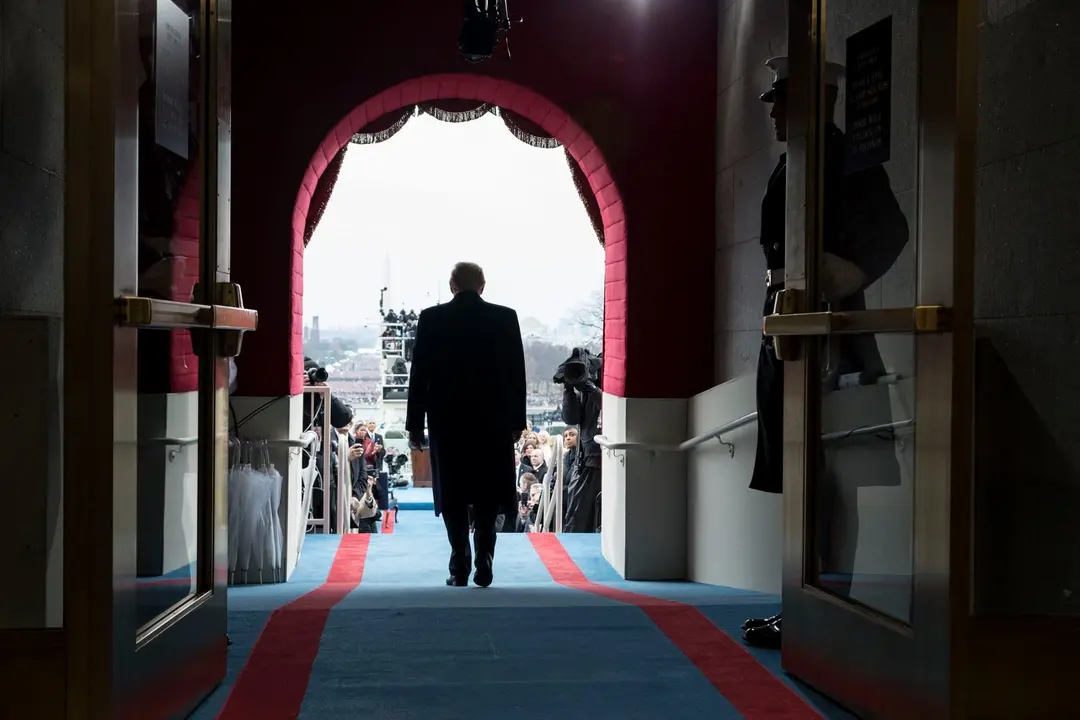 Donald Trump en el Capitolio. / Shealah Craighead