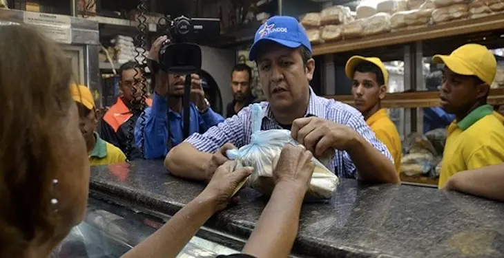 Panadería en Venezuela. / Twitter