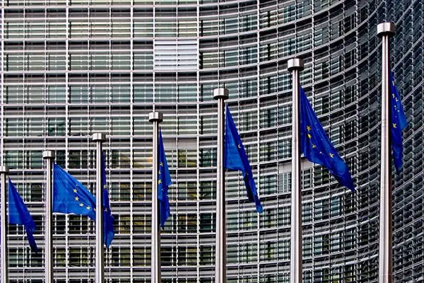 Banderas de la UE.