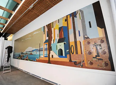 Una de las obras destacadas de la exposición de Lugrís. / Mundiario