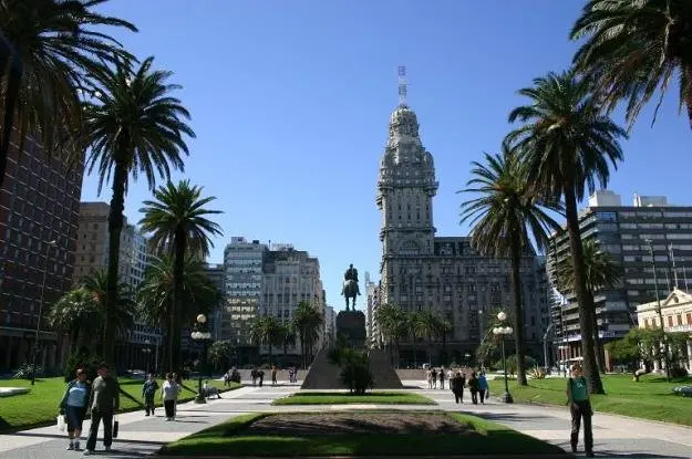 Montevideo, capital de Uruguay.