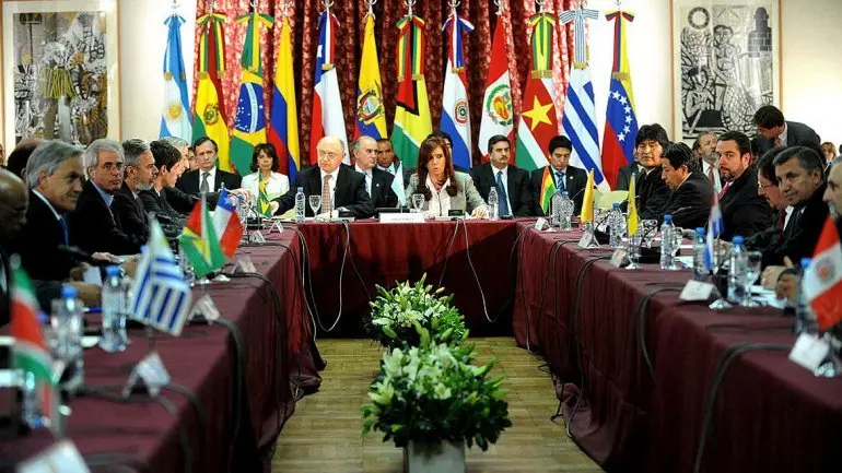Reuni&oacute;n de Unasur. / Ecuavisa