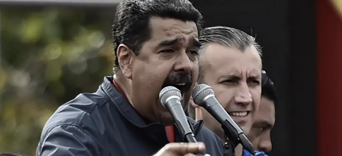 Nicolás Maduro expresando la formación de una Asamblea Constituyente. / TV BBC